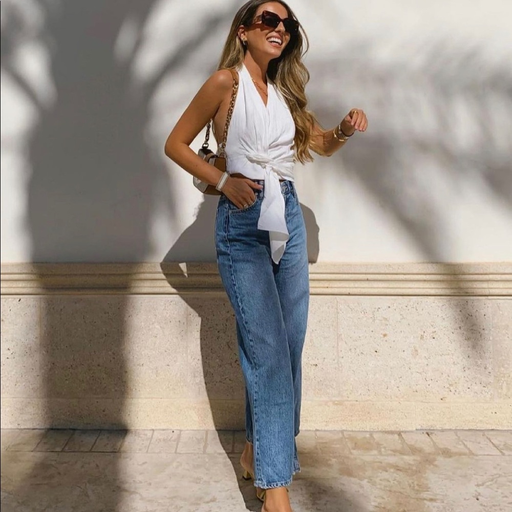 ZARA ZW THE TRUTH SLIM JEANS INDIGO BLUE